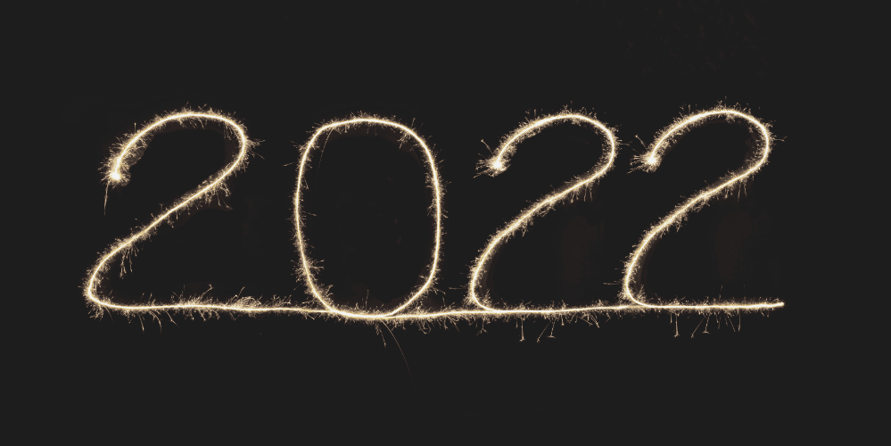 2022 image in sparkles