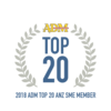 # 8 ADM Top 20 ANZ SME 2018 logo